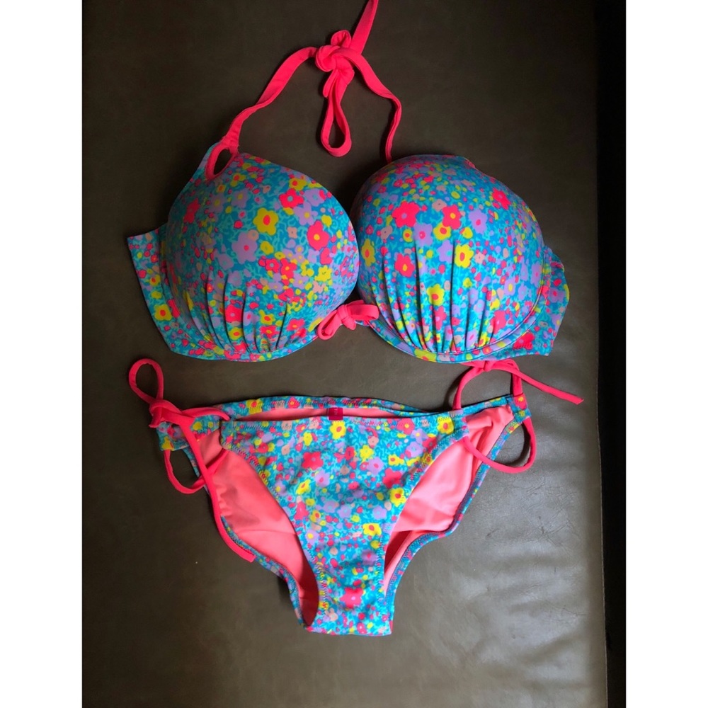 Victoria’s Secret Bright Multicolored Bikini